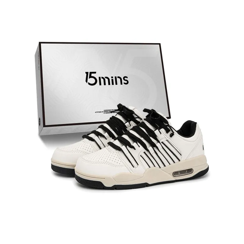 15 MINS Cushioning And Breathable Low Top Skateboard Shoes Unisex-6
