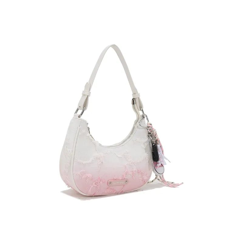 Carit&Koty GUIMISIYU Collaboration PU Shoulder Bag Women's Gradient Pink-1