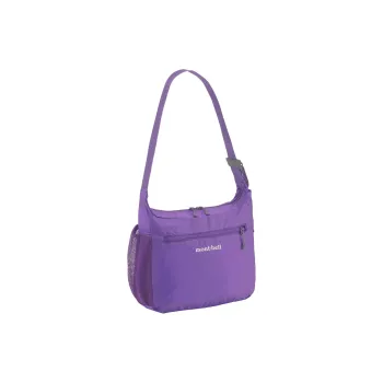 MONTBELL Nylon Shoulder Bag Trumpets Unisex Purple