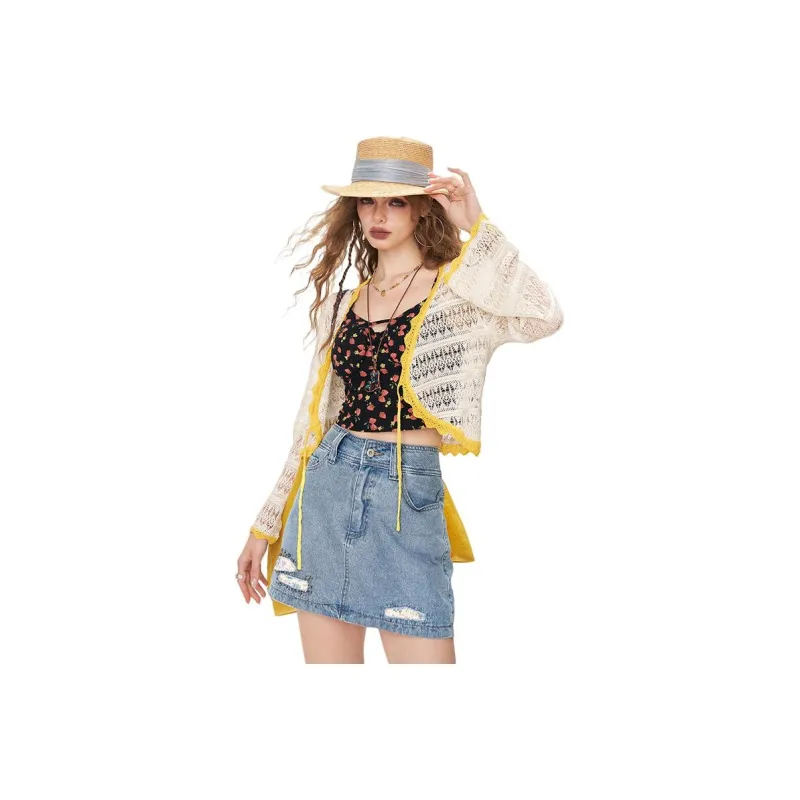ELF SACK Casual Short Skirts Women's-7