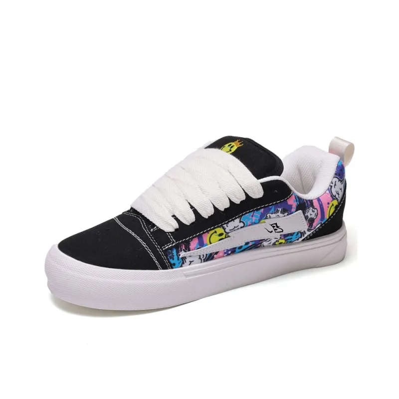 DUEPLAY Coverage, Impact Resistance, Abrasion Resistant, Balance, Breathable Low Top Skateboard Shoes Unisex-17