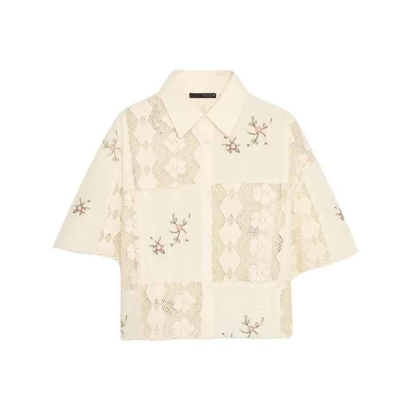 ZARA Shirts Women's Nude Medium-0