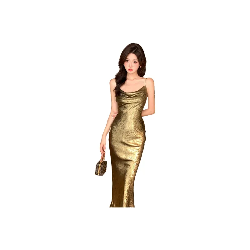 Mu Xiao Xin Slip Dresses Women's-3