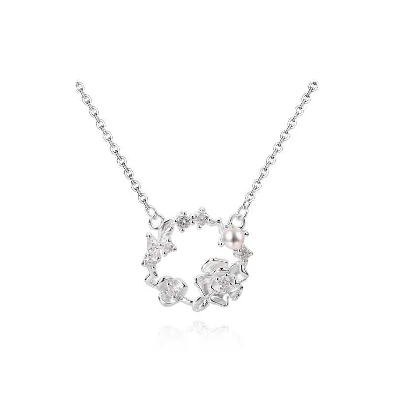 YINCHIE S999 Fine Silver Necklaces Women's-3