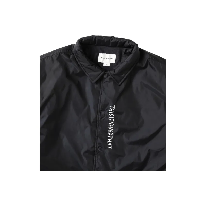 Thisisneverthat Long Field Collaboration Jackets Unisex Dark Marine Blue-3