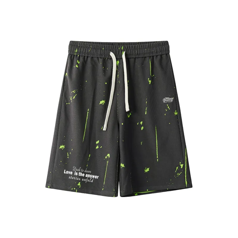Qnxeey Casual Shorts Unisex-12