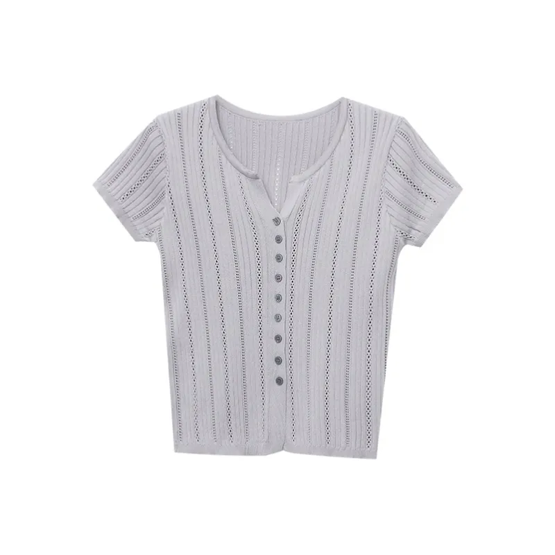 CHARM PICK Knitwear Women's Gray-0