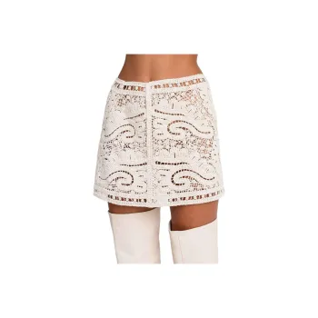 TWINSET MILANO Casual Short Skirts Women's Beige
