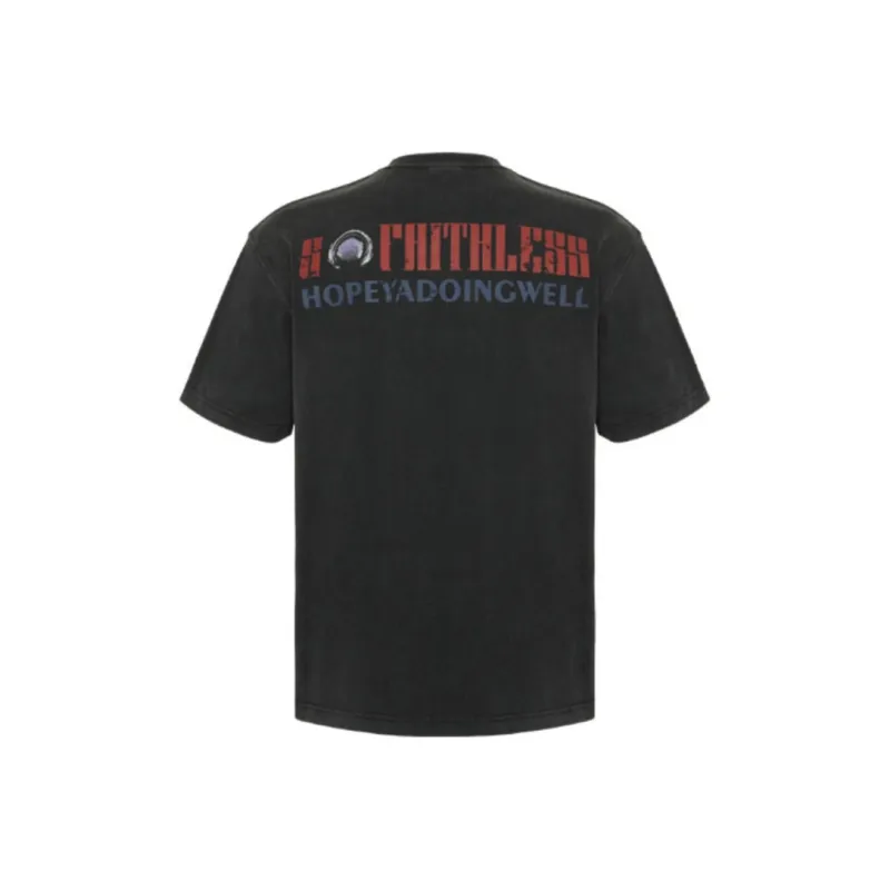 FAKE VINTAGE T Shirts Unisex Black-1