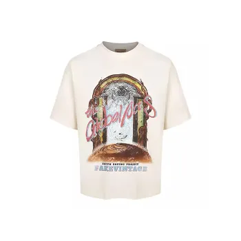 FAKE VINTAGE T Shirts Unisex Apricot