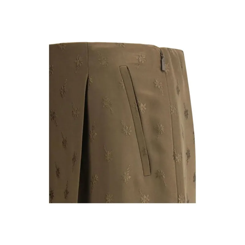 FENDI Casual Pants Women's Cedar Brown-1