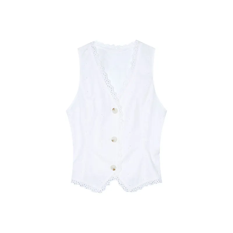 ELF SACK Vests Women's Elegance White-0
