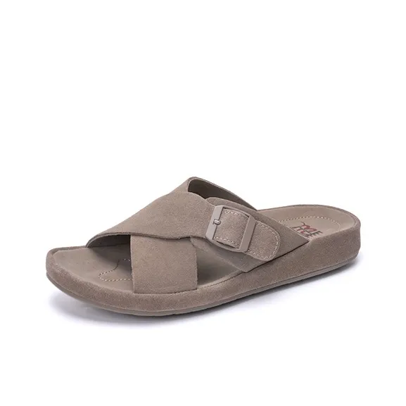 Martniel Slide Slippers Women's Gray-1