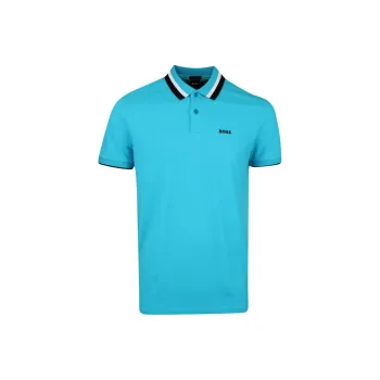 HUGO BOSS Polo Shirt Men's Blue