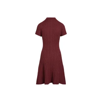 Polo Ralph Lauren Short Sleeved Dresses Women's Garnet Red