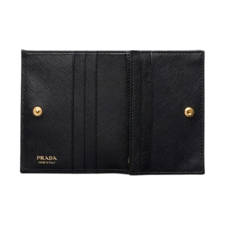 PRADA Design Wallet Women's Black-2