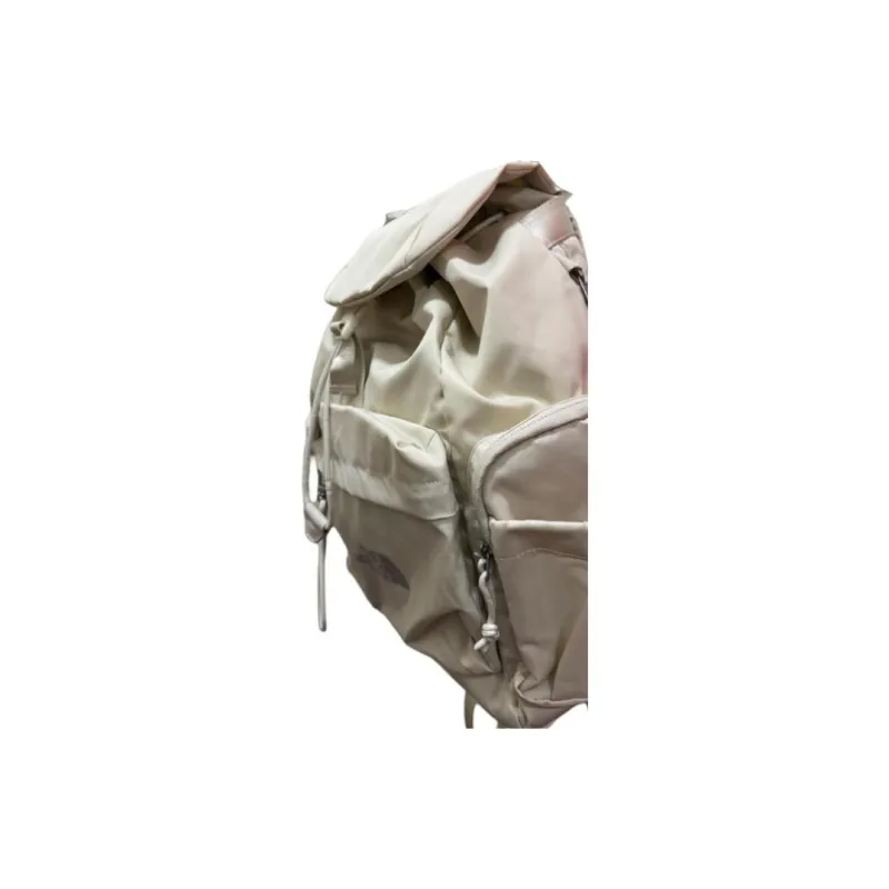 THE NORTH FACE Nylon Backpack Unisex Cream White-3