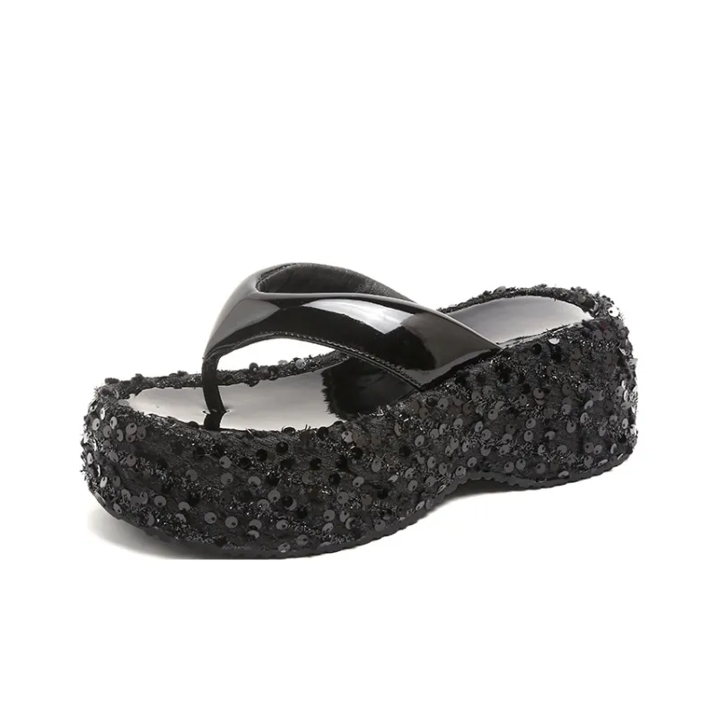 AFJI Rubber Sole Abrasion Resistant Flip Flops Women's-10