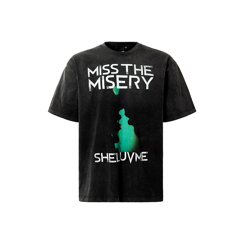 FAKE VINTAGE T Shirts Unisex Black-0