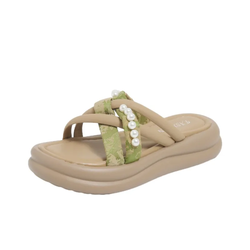 REIHUNG Slide Slippers Women's-0