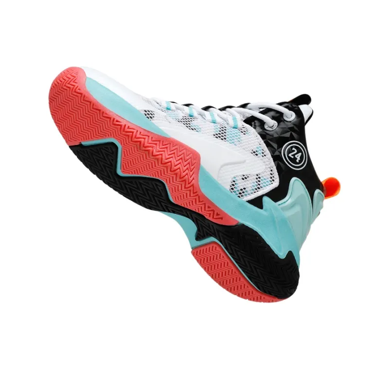 LONGDUIZHANG Cushioning, Slip Resistant, Abrasion Resistant, Support, Breathable High Top Basketball Shoes Unisex-8