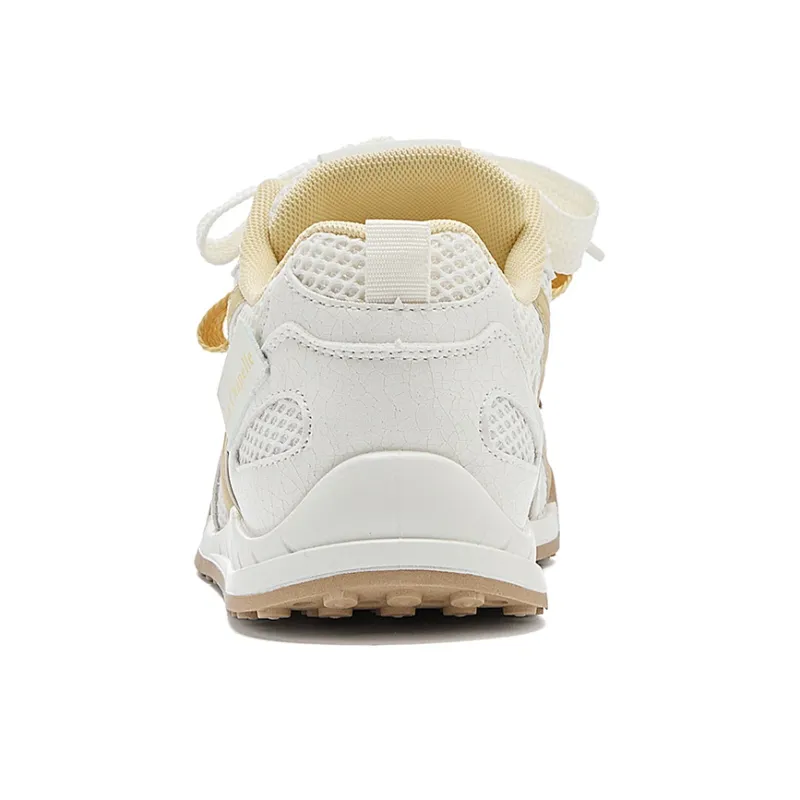 La Chapelle Abrasion Resistant Low Top Casual Shoes Women's Beige Yellow-3