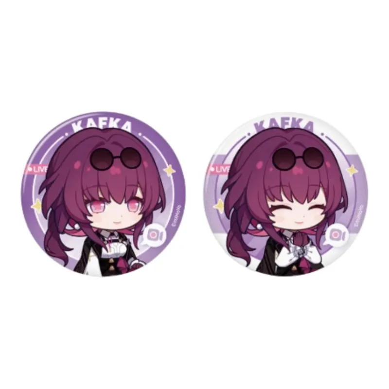 MIHOYO Honkai Star Rail, Jimi's Parlour Collection Tinplate Badges-6