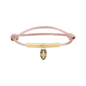 BVLGARI Brass Bracelets Unisex Pink