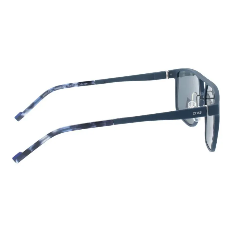ZEISS Acetate Square Sunglasses Men's Blue-2
