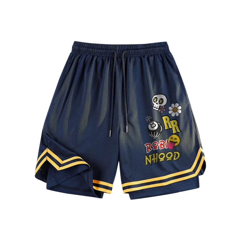 ROBINHOOD Basketball Shorts Unisex-10