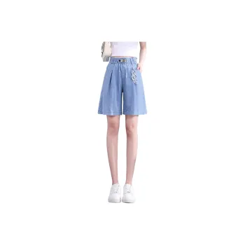 SITOL Denim Shorts Women's Blue