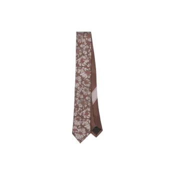 DRIES VAN NOTEN Suminagashi Flower Bow Tie