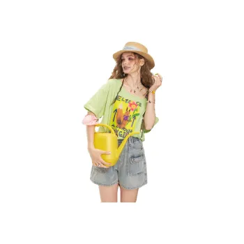 ELF SACK T Shirts Women's Fox Verdant Green