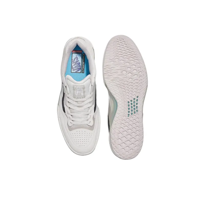 Vans AVE 2.0 Anti Slip Wear Resistant Low Top Skateboard Shoes Unisex White-3