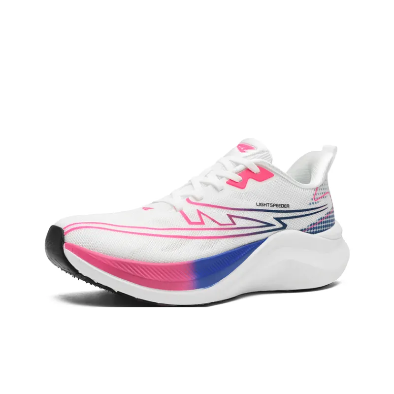 LIGHTSPEEDER Starblade Running Shoes Unisex Low Top White/Black/Green/Cyan-5