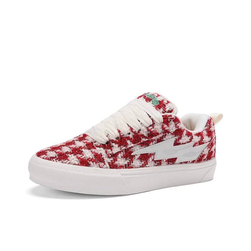 DUEPLAY Coverage, Impact Resistance, Abrasion Resistant, Balance Low Top Skateboard Shoes Unisex-1