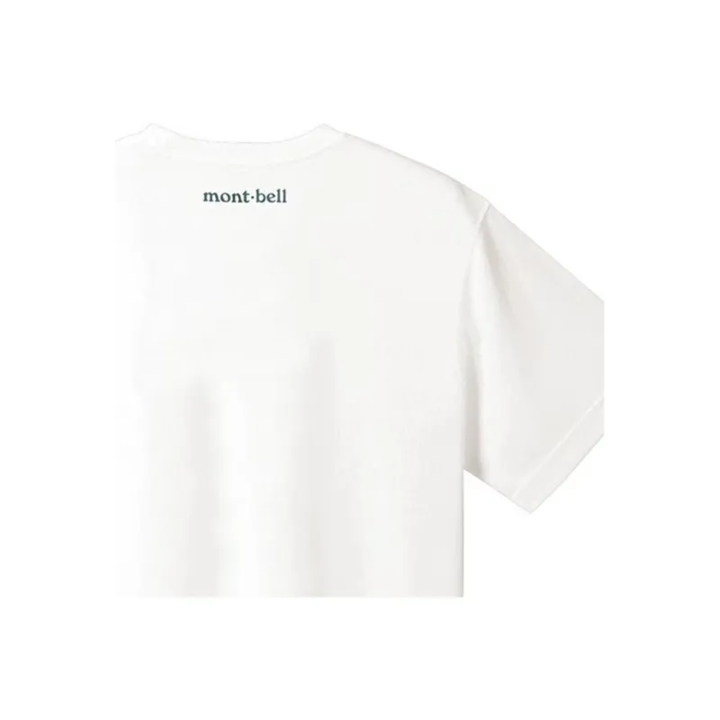 MONTBELL T Shirts Unisex WT White-5