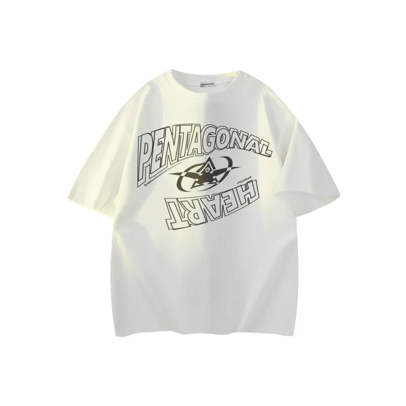 PENTAGONAL HEART T Shirt Unisex-5