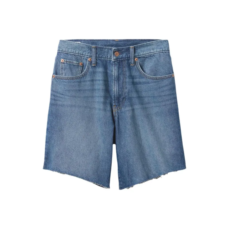 GAP Denim Shorts Women's Medium Washed-0