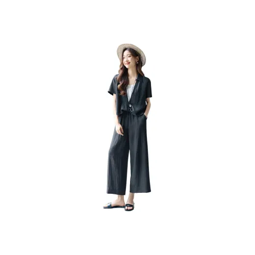 Mo Han Yi Mei Shirt Matching Set Women's
