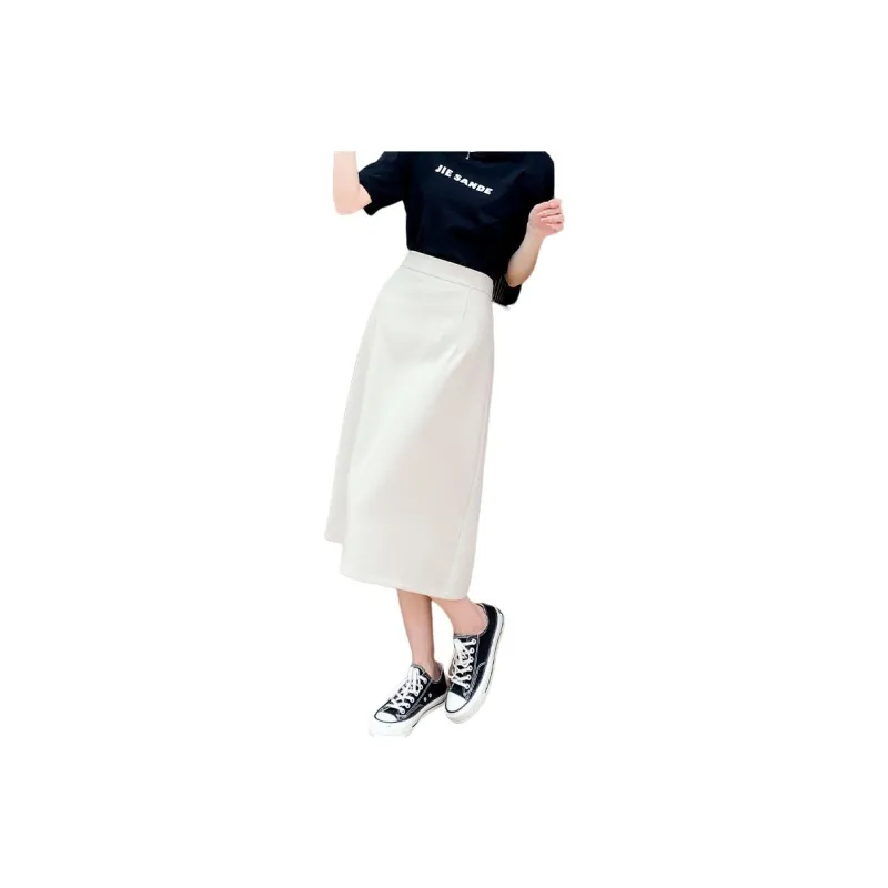 Mu Qingqing Casual Long Skirt Women's-4