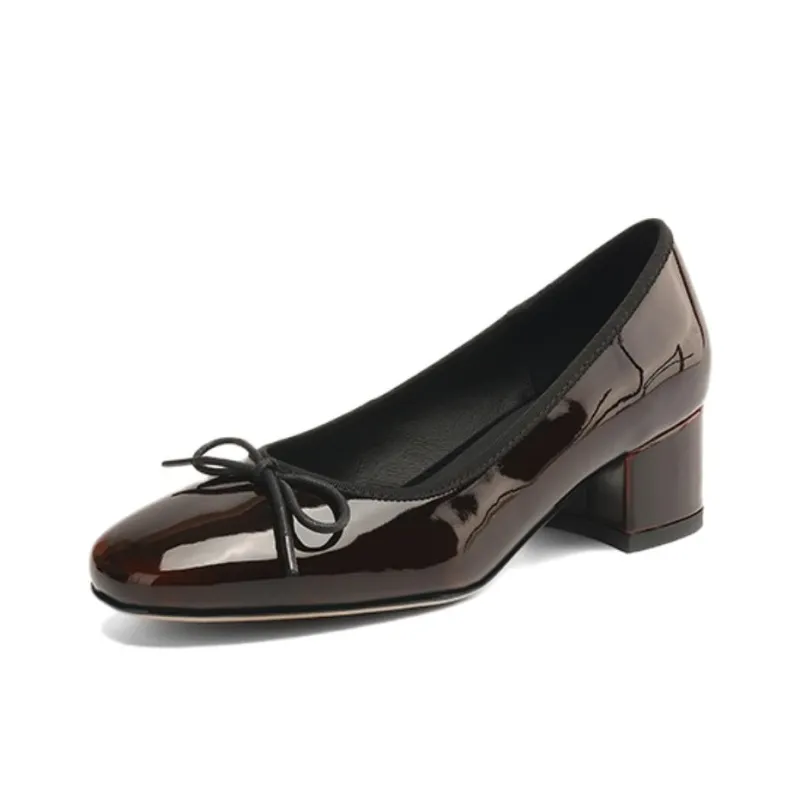 Schilling Chunky Heel High Heels 4.5cm Women's-4