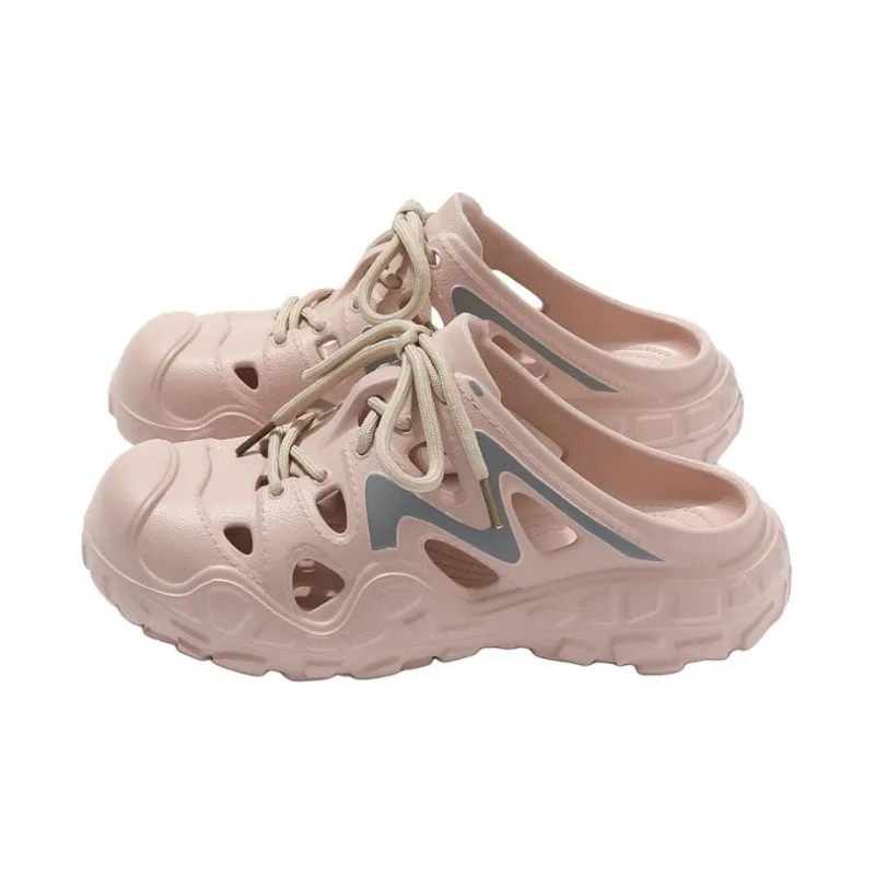 Ganshu Slippers With A Sense Of, Indoor Home Can Be Worn Outside, Tracing The River And Wading In The Summer 2025-0