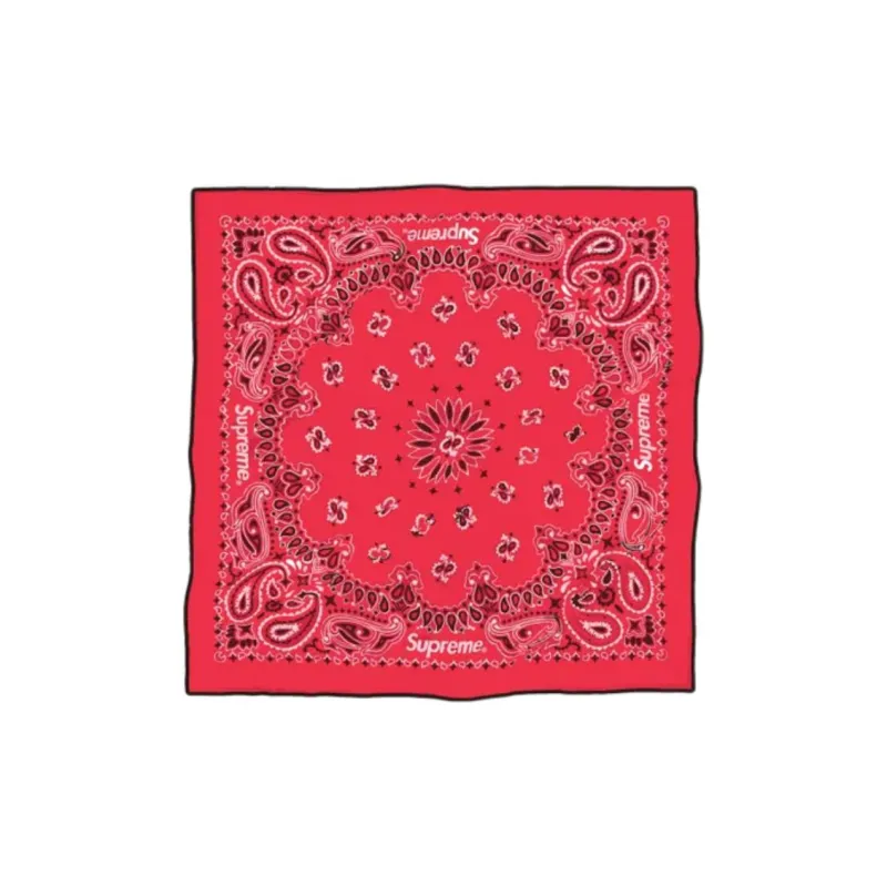 Supreme Silk Scarves Unisex Multicolor-1