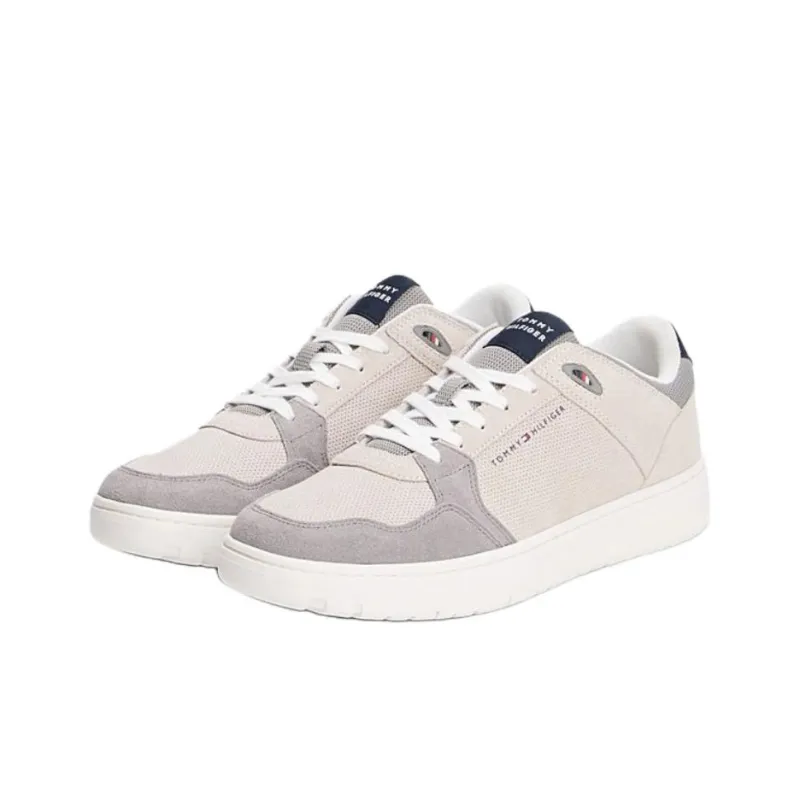Tommy Hilfiger Trainers Low Top Skateboard Shoes Men's Gray-2