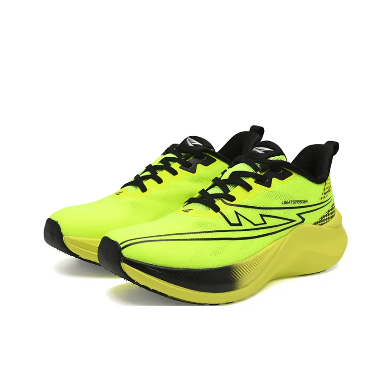 LIGHTSPEEDER Starblade Running Shoes Unisex Low Top White/Black/Green/Cyan-12