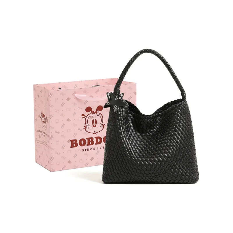 BOBDOG PU Tote Bag, Shopping Bag, Shoulder Bag Women's Champagne-7