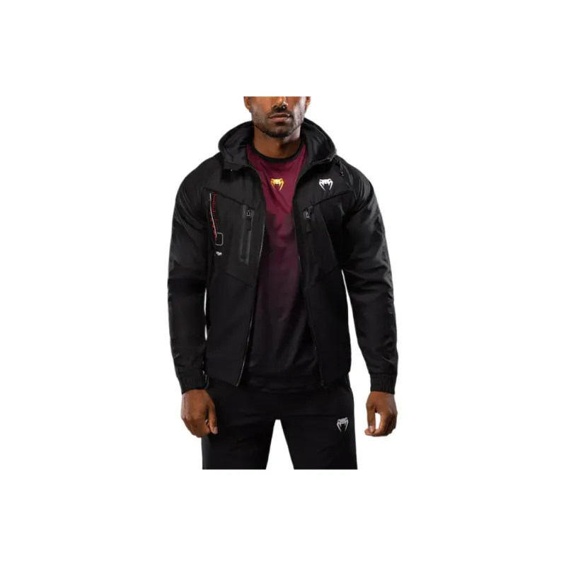 VENUM SS25 Jacket Men's Black/Flame Red-0