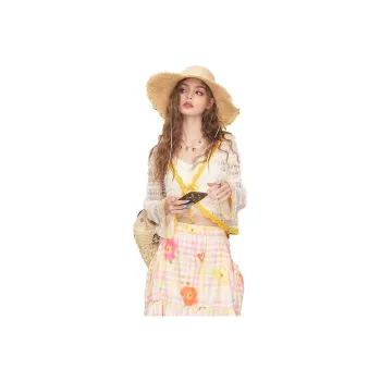 ELF SACK Knitwear Women's Cut Out Ecru