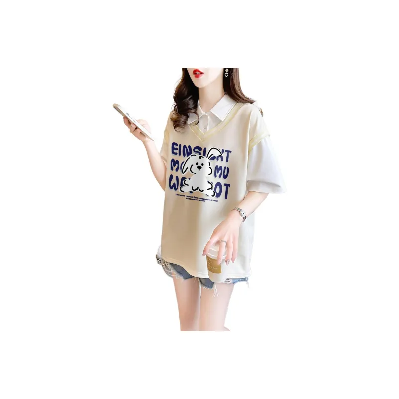 Mu Qingqing Polo Shirts Women's-11